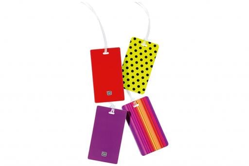 Design Go Luggage Tags Twin Pack